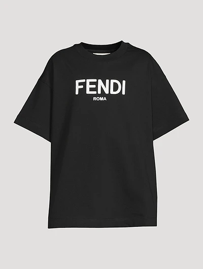 Kids Cotton Logo T-Shirt