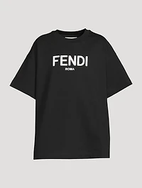 Kids Cotton Logo T-Shirt