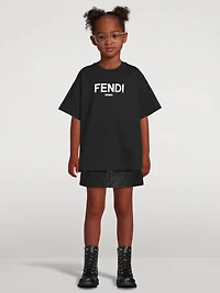 Kids Cotton Logo T-Shirt