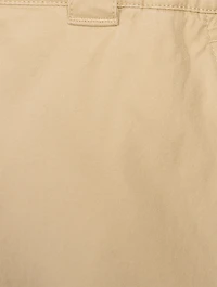 Cotton Straight-Leg Chino Pants