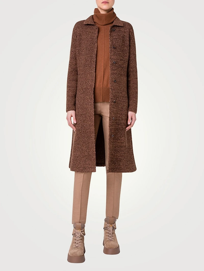 Cashmere Wool Cardigan