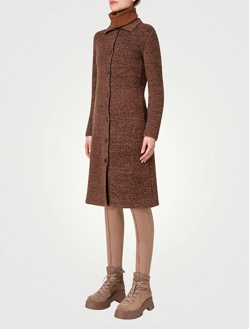 Cashmere Wool Cardigan