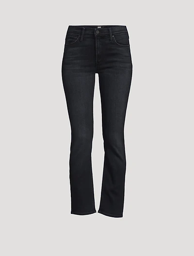 The Dazzler Straight Cropped Jeans