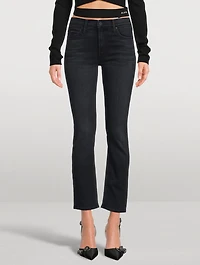The Dazzler Straight Cropped Jeans