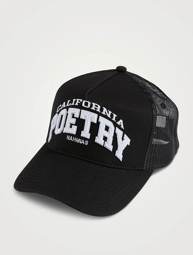 California Poetry Trucker Hat