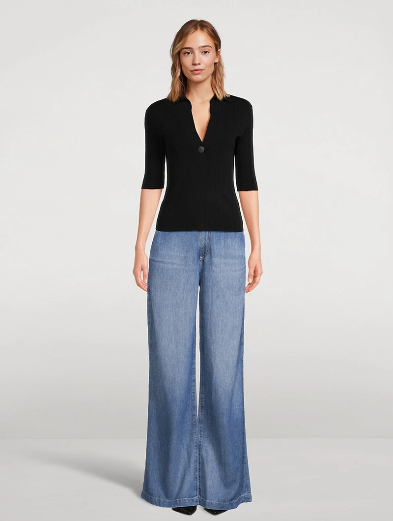 Stella Wide-Leg Jeans