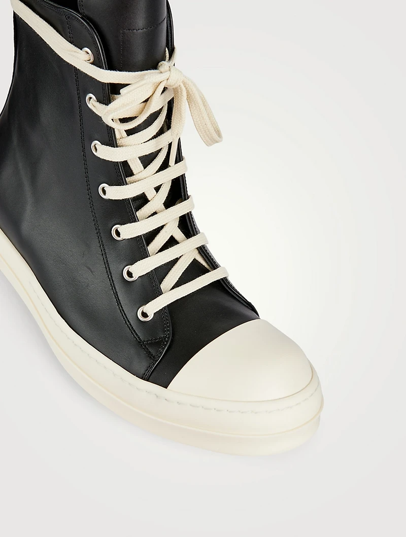 Luxor Leather High-Top Sneakers