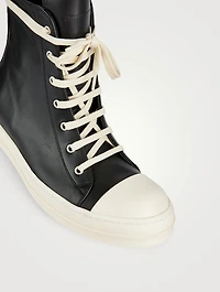 Luxor Leather High-Top Sneakers