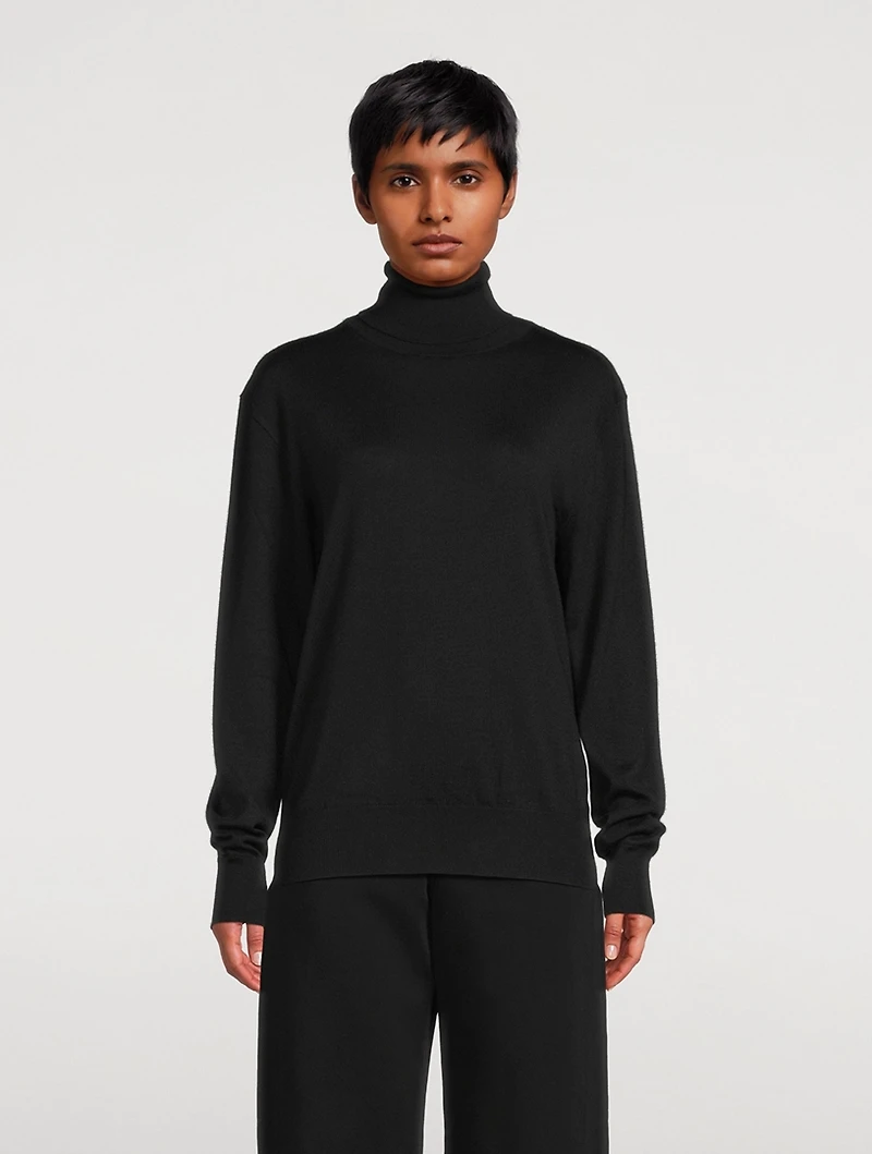 Davos Wool And Cashmere Turtleneck Sweater