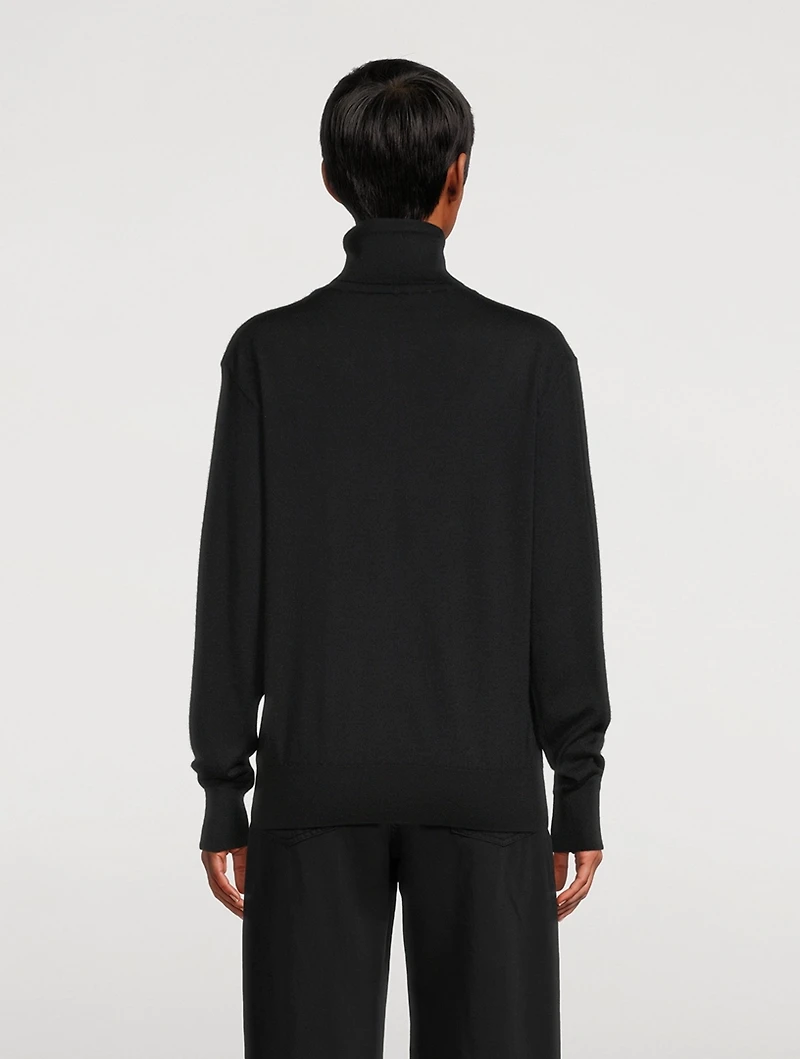 Davos Wool And Cashmere Turtleneck Sweater