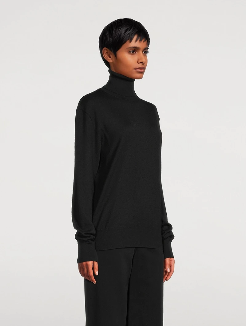 Davos Wool And Cashmere Turtleneck Sweater