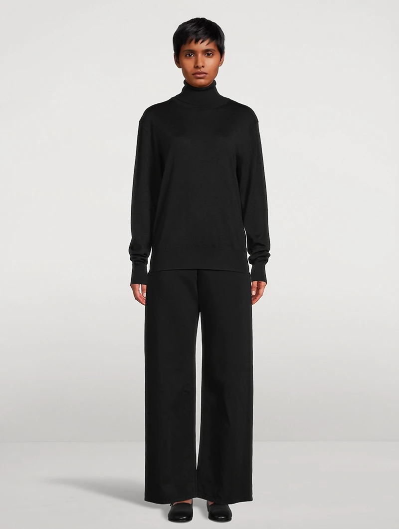 Davos Wool And Cashmere Turtleneck Sweater