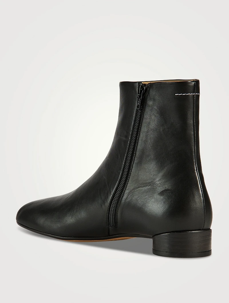 Leather Ankle Boots