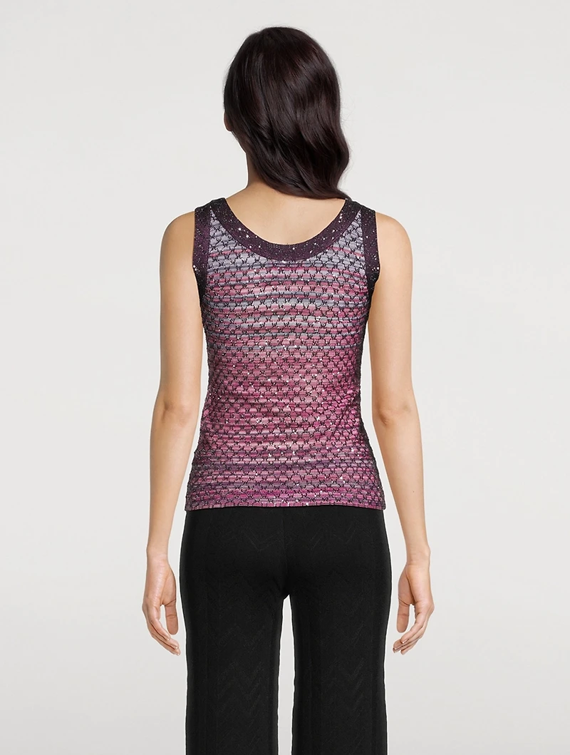 Sequin Tank Top