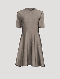 4G Jacquard Mini Dress