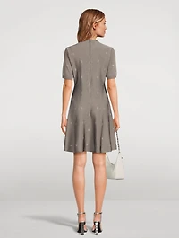 4G Jacquard Mini Dress