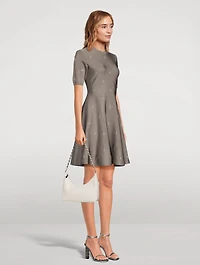 4G Jacquard Mini Dress
