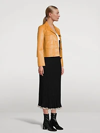 Leather Safari Jacket