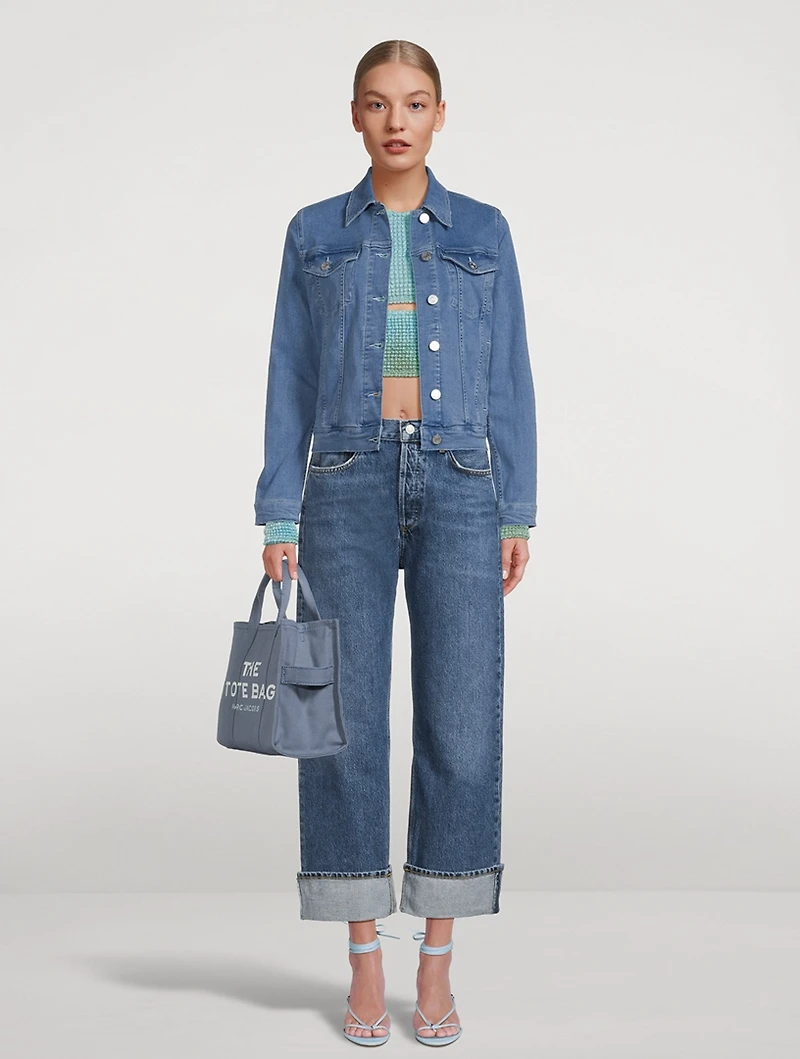 Fran Low-Slung Wide-Leg Jeans