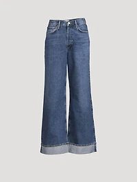 Dame Wide-Leg Jeans