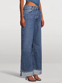 Dame Wide-Leg Jeans