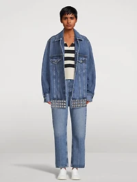 The Grizzo Studded Denim Jacket