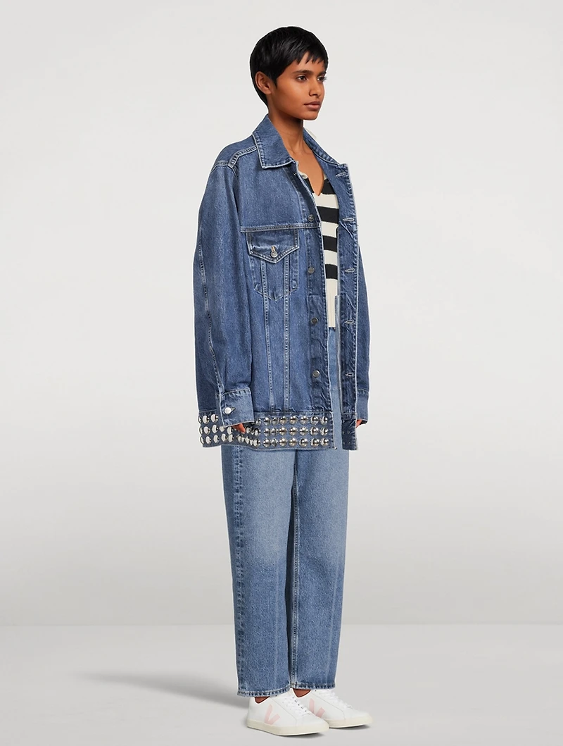 The Grizzo Studded Denim Jacket