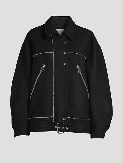 The Herman Oversized Bomber Jacket
