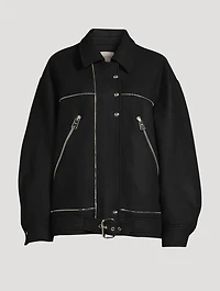 The Herman Oversized Bomber Jacket