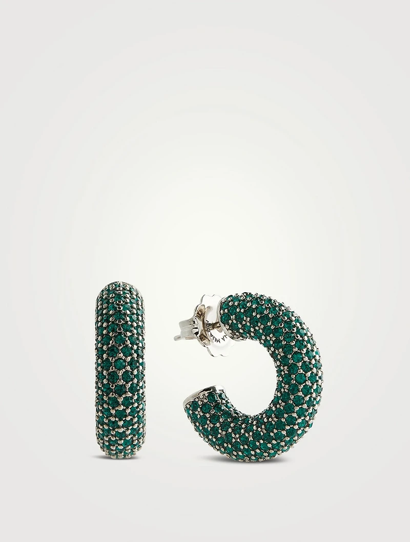 Mini Cameron Hoop Earrings