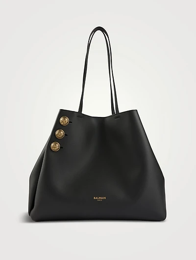 Emblème Leather Tote Bag
