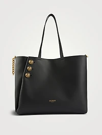 Emblème Leather Tote Bag