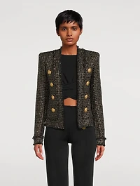 Lurex Tweed Blazer