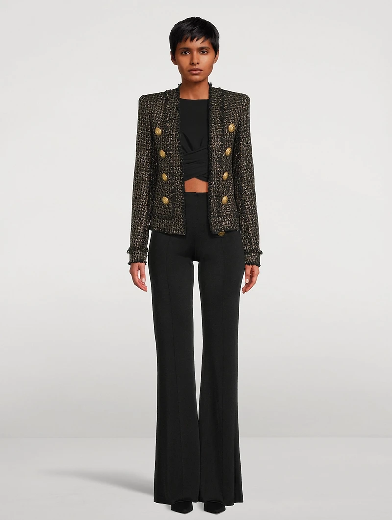 Lurex Tweed Blazer