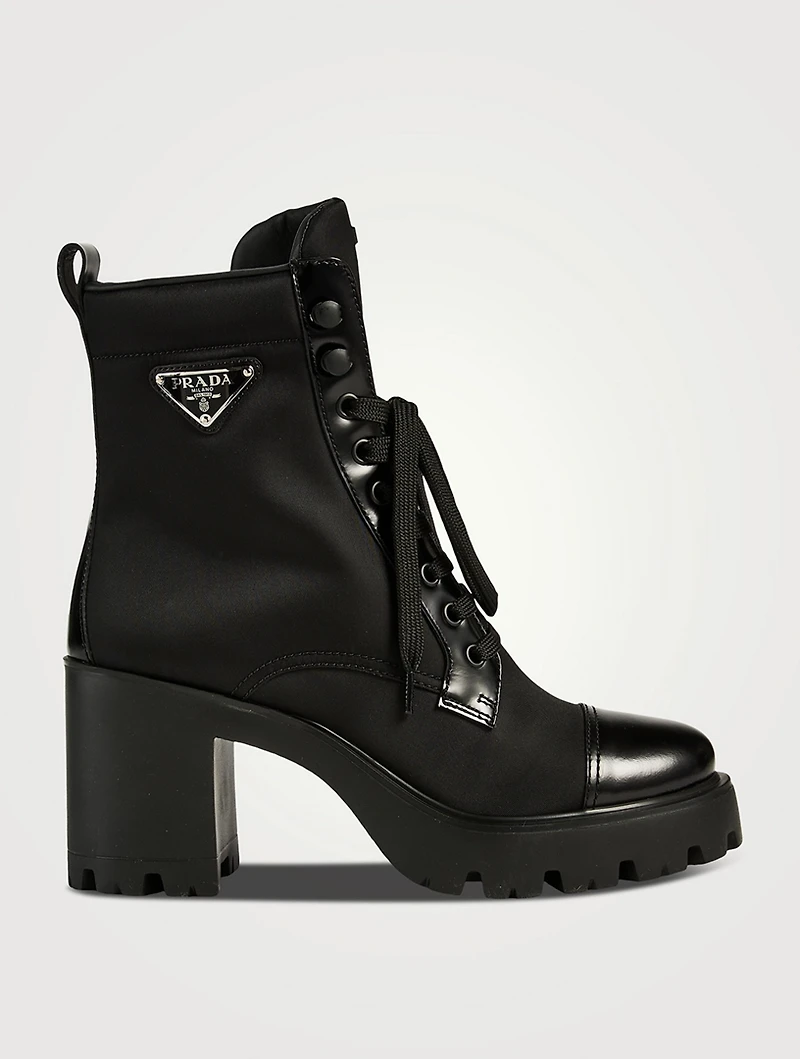Leather Heeled Ankle Boots