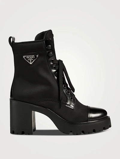 Leather Heeled Ankle Boots