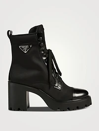 Leather Heeled Ankle Boots