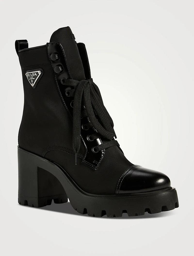 Leather Heeled Ankle Boots