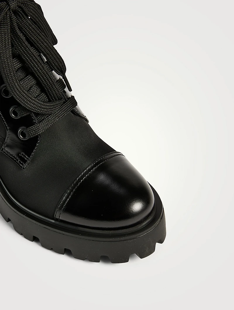 Leather Heeled Ankle Boots