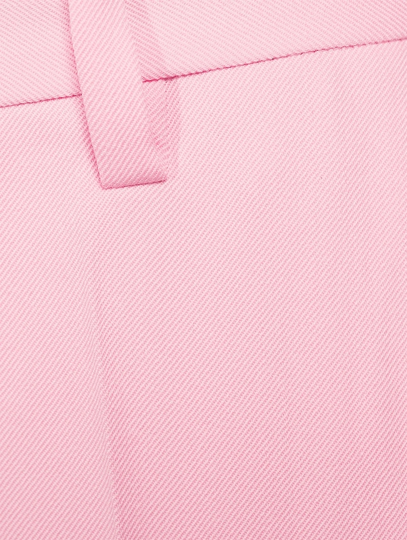Flared Wool Trousers