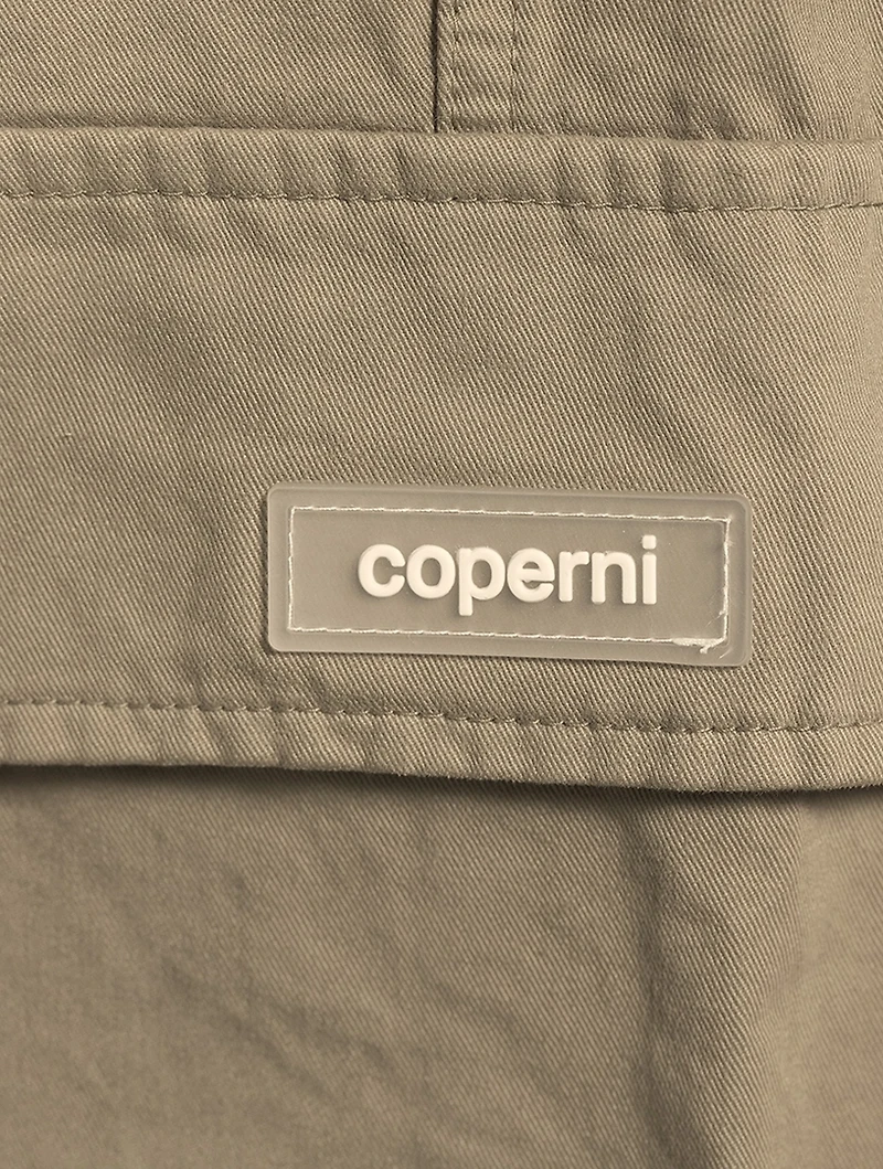 Wide-Leg Cargo Pants
