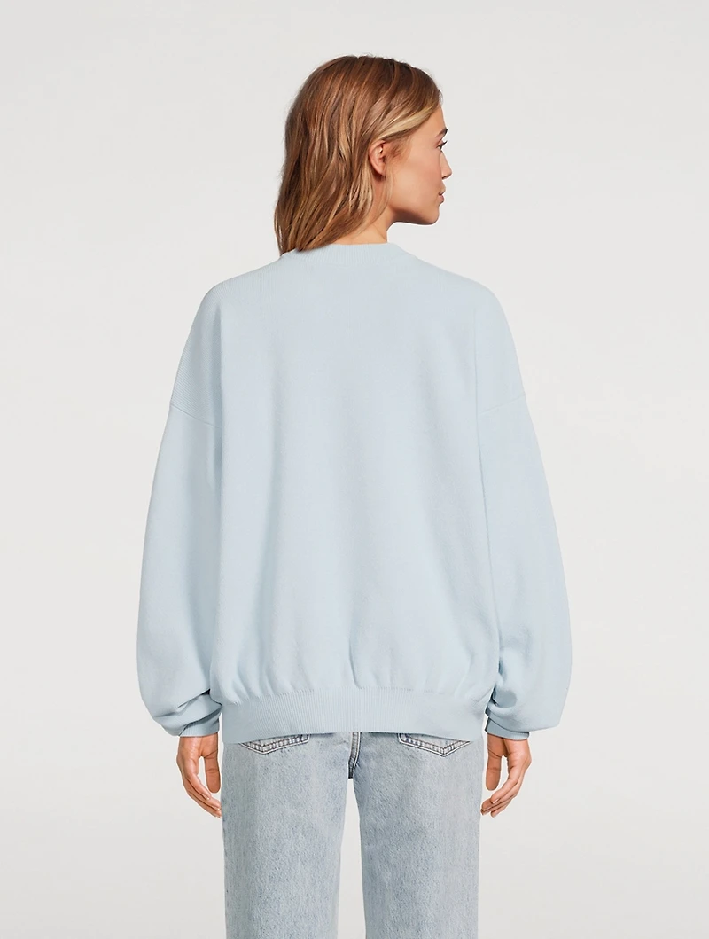 Ribbed Chenille Sweater