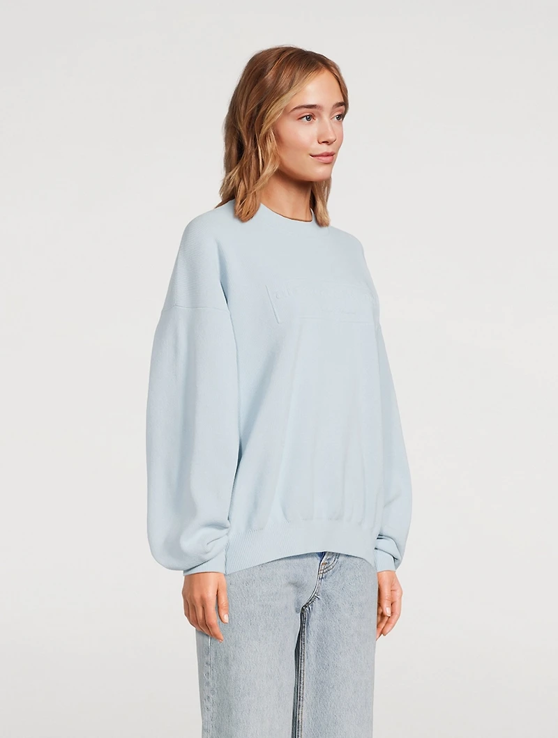 Ribbed Chenille Sweater