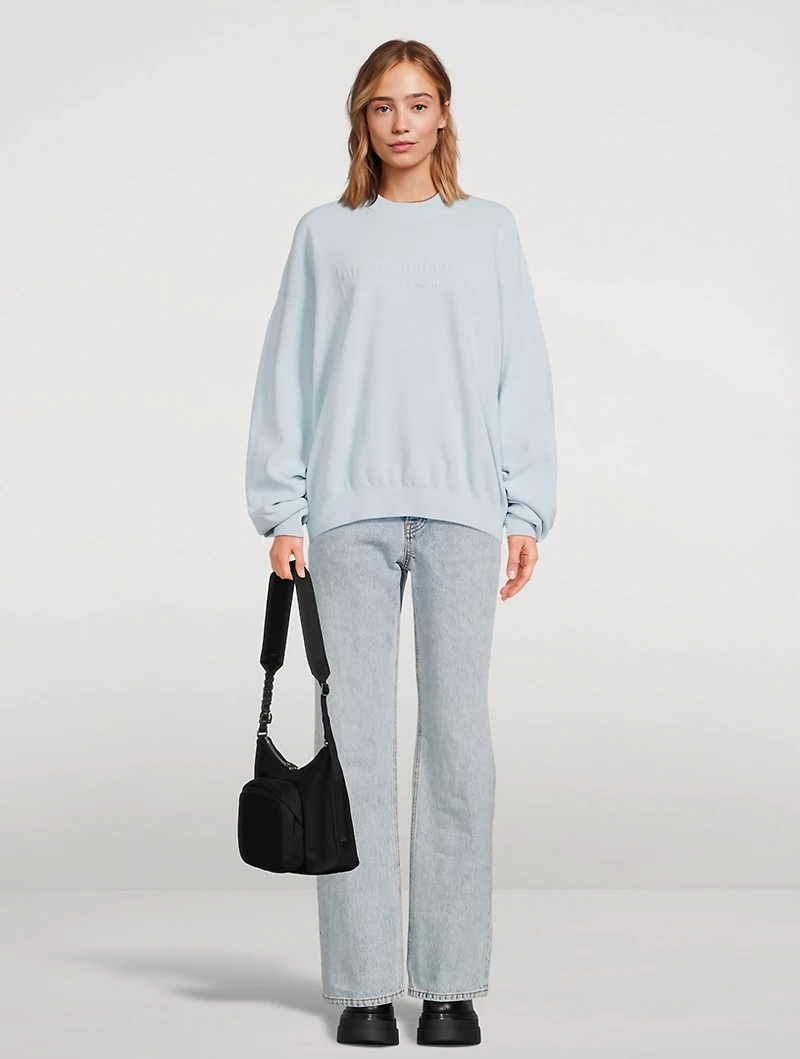 Ribbed Chenille Sweater