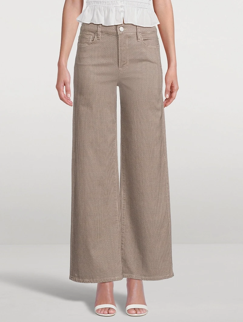 Le Slim Palazzo Pants