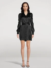 Gillian Silk Shirt Dress