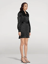 Gillian Silk Shirt Dress