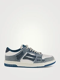 Skel Low-Top Denim Sneakers