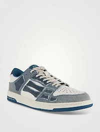 Skel Low-Top Denim Sneakers