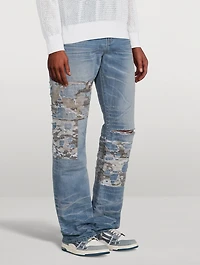 Skel Low-Top Denim Sneakers